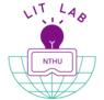 Logo of the Learning and Immersive Technology (LIT) Lab at NTHU, featuring a lightbulb and a VR headset.